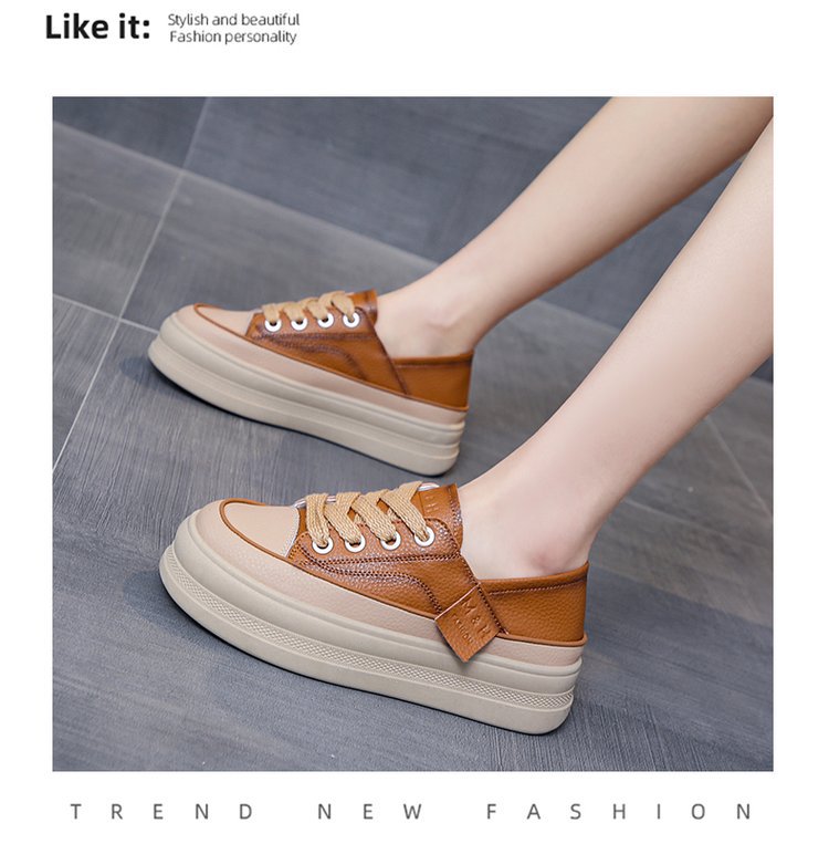 2023 Nuevos zapatos pequeños de pizarra informales, versátiles y de dos usos_voghion.com