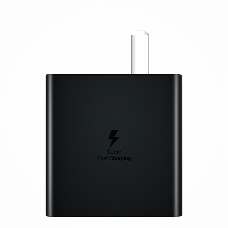 Adecuado para Samsung S22Ultra cargador pd35W Apple Huawei cabezal de carga A + C puerto dual carga rápida carga flash