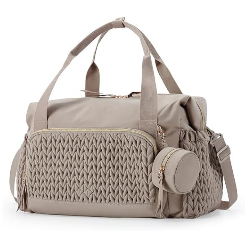 New Arrival Diaper Bag Handbag,Large Capacity Travel Bag Nappy Bag,Hospital Labor Bag Baby Bag with Pacifier Case