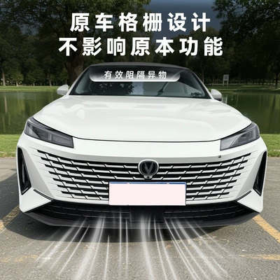 Automobile anti-insect net radiator protection net, front