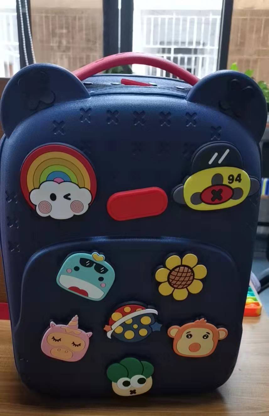 Popular conejo año niños viajan pequeña mochila hombro del bebé bolsa de mensajero kindergarten dibujos animados DY Navidad regalo Año Nuevo