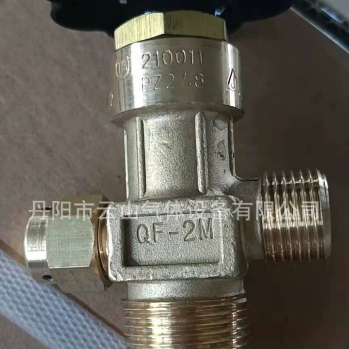 Продам клапан для бутылок углекислого газа, прямоугольный клапан кислорода, дымоотпускной клапан, клапан подачи давления, F-2M, 2 M3