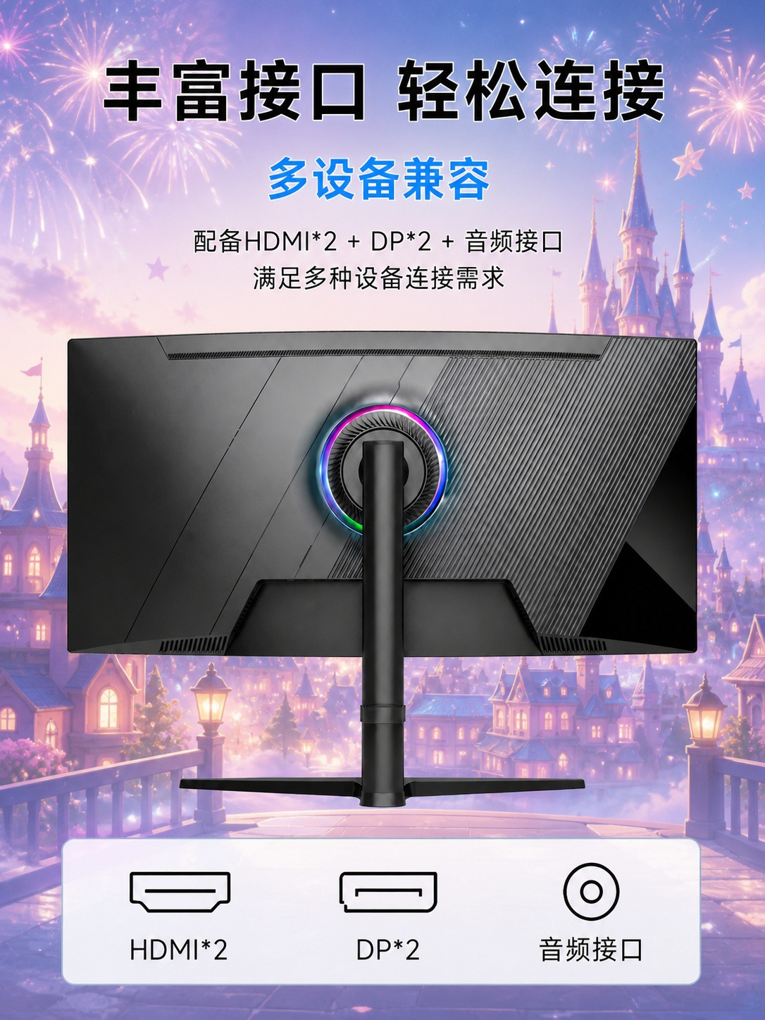 34 英寸 超宽显示器详情图 5