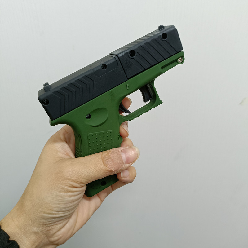 New Children's Glock Simulation Shell Ejection Soft Bullet Pistol Desert Eagle Boys Toy Gun Model_voghion.com