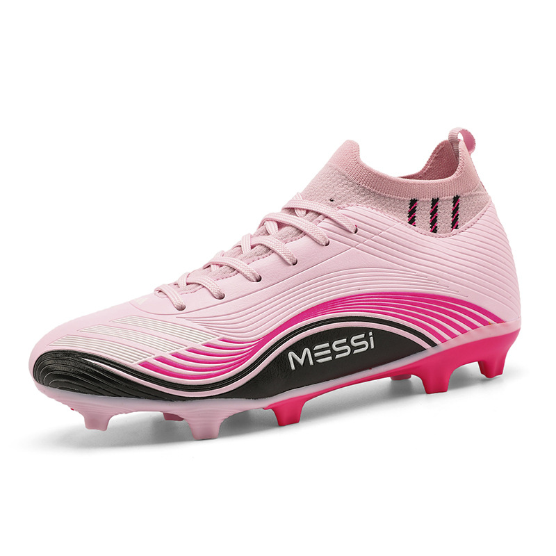 2025 nuevo clavos largos transfronterizos bajos zapatos de entrenamiento juvenil para hombres y mujeres zapatos de fútbol fábrica de comercio exterior