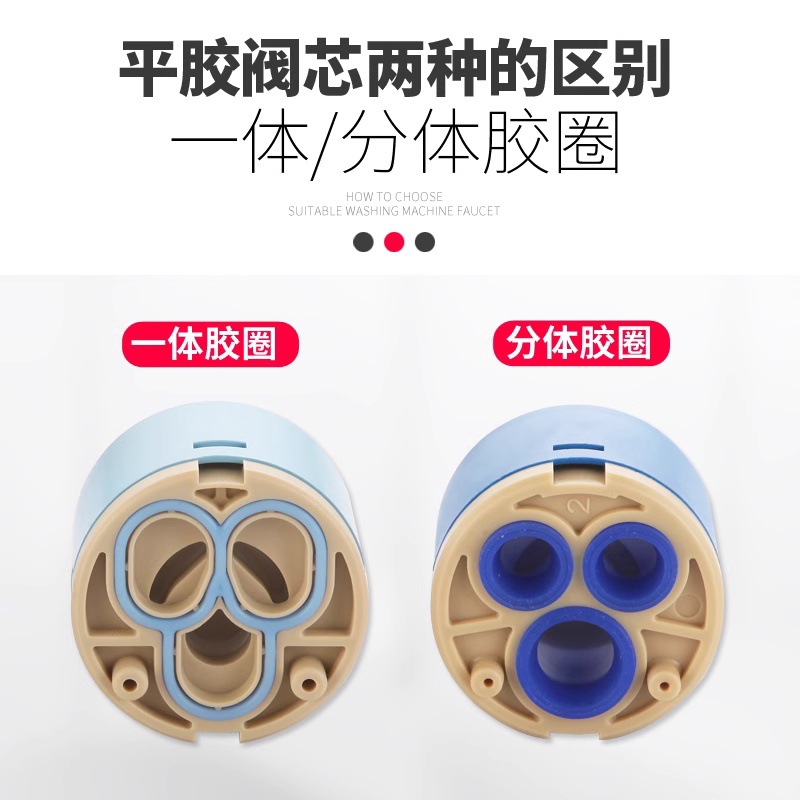 ✅ Jiujiu Ceramic Valve Core Hot and Cold Faucet Valve Core Mixer Faucet Valve Core 35/40 Accessories Replacement