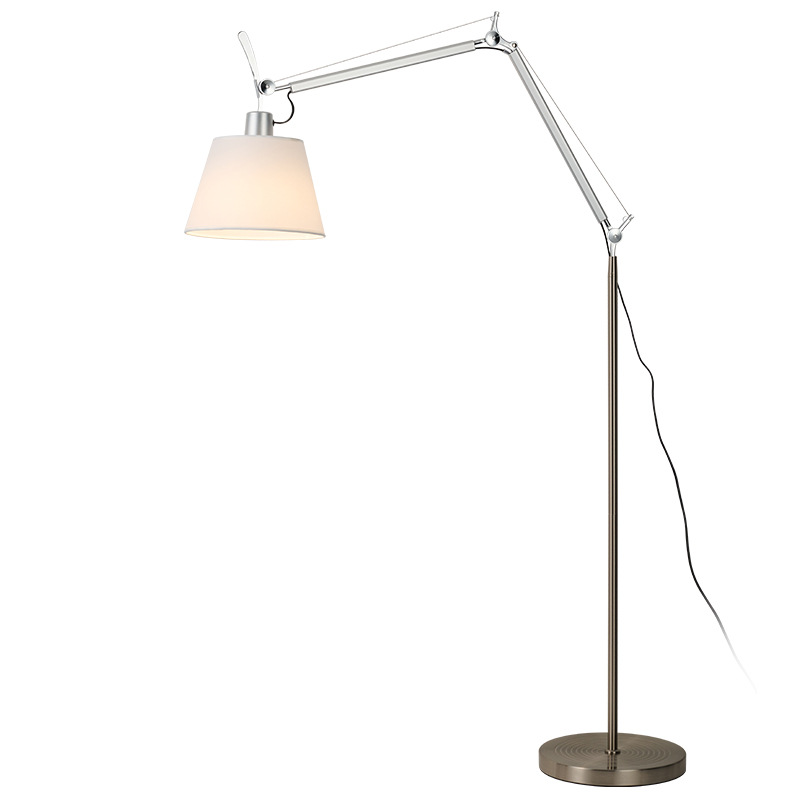 Diseñador italiano telescópico brazo de lujo luz de piso de lujo dormitorio sala de estar al lado del sofá de pesca luz de atmósfera 194L image 6