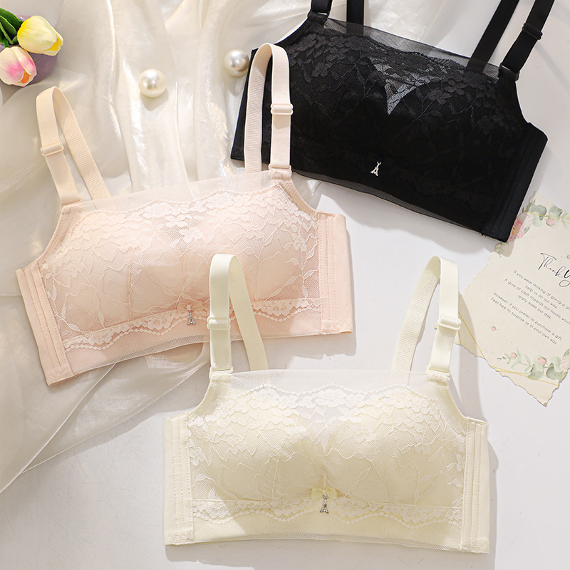 836 Dai # Gold # 2026 Summer New Style Double-Layer Mesh Wireless Bandeau Bra Sexy Side-Tuck Thin Lingerie 836 Dai # Gold # 2026 Summer New Style Double-Layer Mesh Wireless Bandeau Bra Sexy Side-Tuck Thin Lingerie