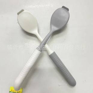 New Kitchen Pot Cleaning Brush Stainless Steel Wire Brush Head Extended Handle Hanging Multi-Purpose Brush Pot Washing Brush