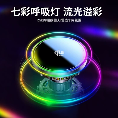 Qi2.2 25W Magnetic Wireless Charging: Car phone holder