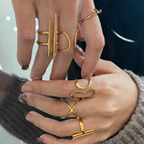 杰鼎 (Трансграничная торговля), небольшое кольцо из нержавеющей стали, ювелирное украшение, аксессуар, европейский стиль