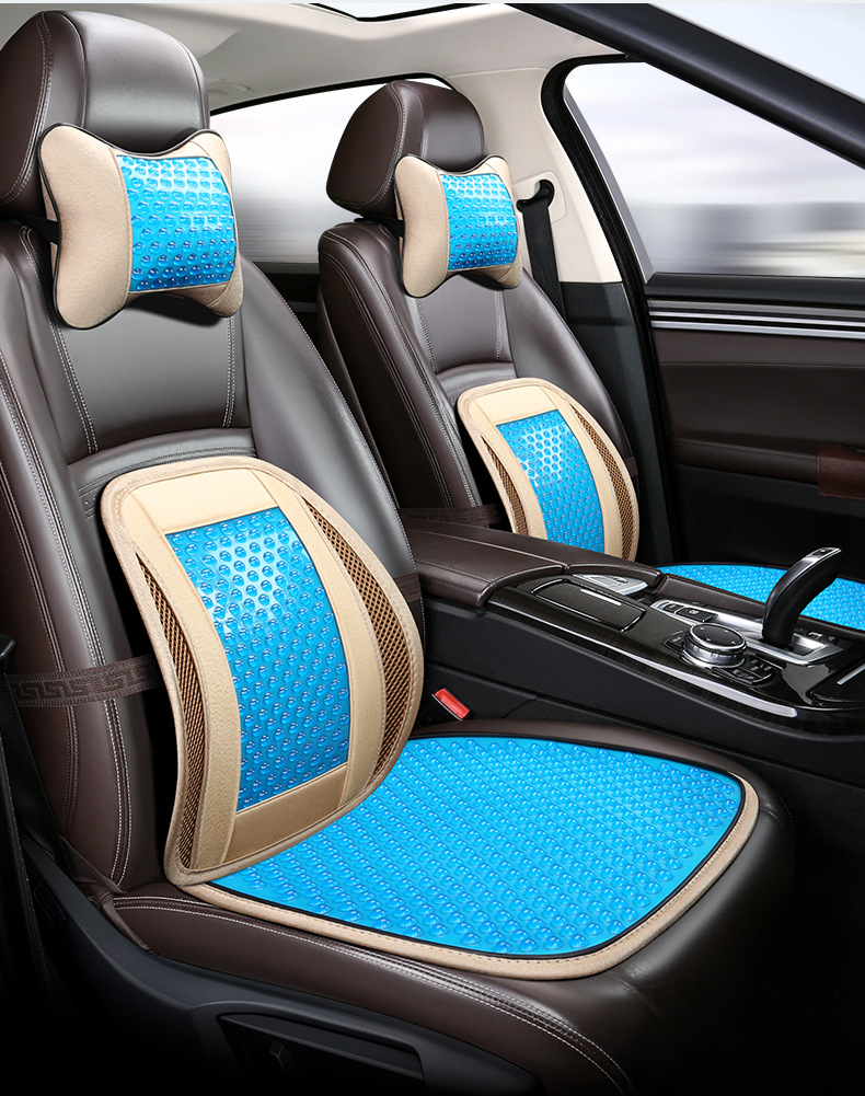 Summer Gel Cushion Ice Mat Car Cool Mat Office Fat Mat Cushion Car Waist Cool Silicone Car Acoff Mat