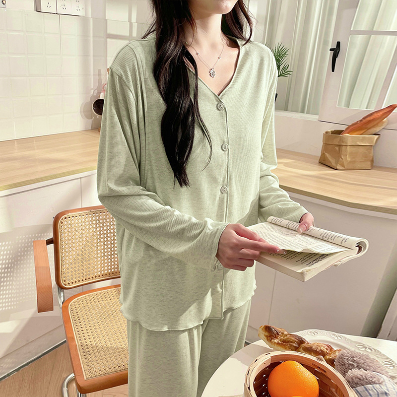 初喜モーデール妊婦パジャマ胸パッド付き産婦出産待ち服