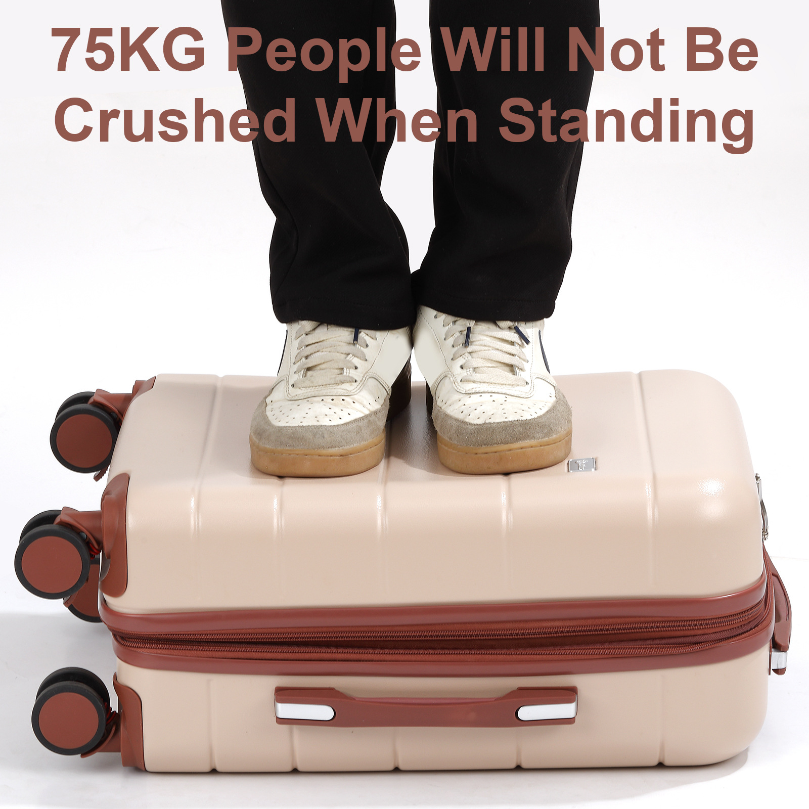 2024 nueva maleta con ruedas de gran capacidad, maleta de separación seca y húmeda, caja de contraseña, temporada escolar