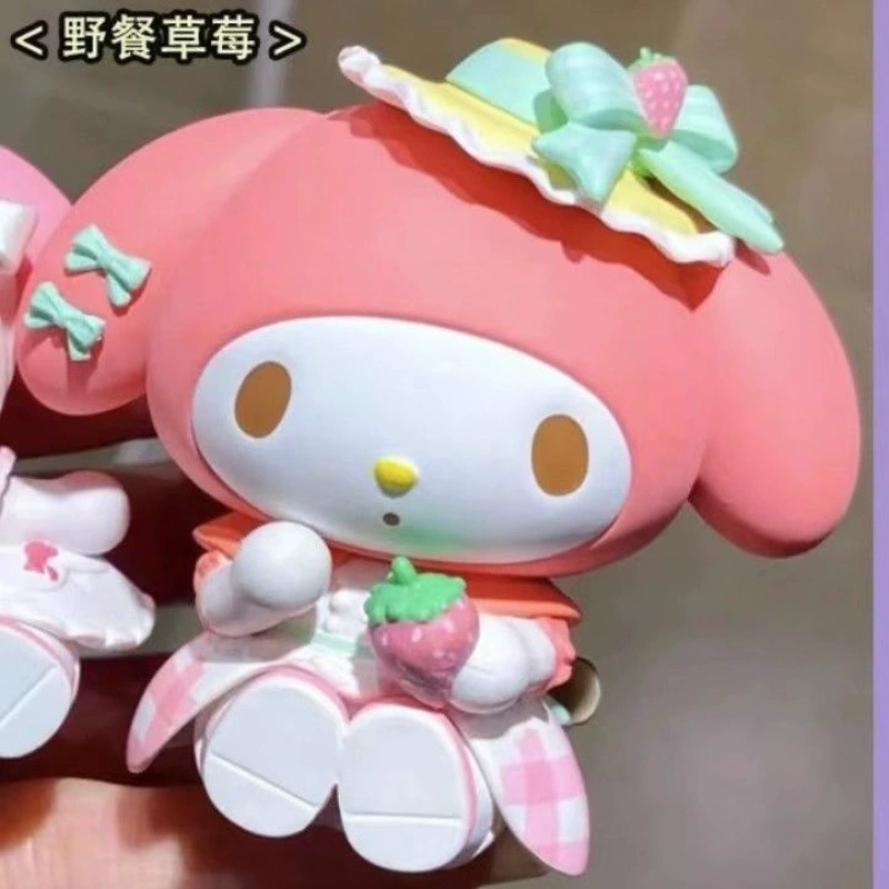 Деск-кукла Санрио мини-фигурка (серия My Melody), коллекционная для настольного стола, набор и одиночные варианты