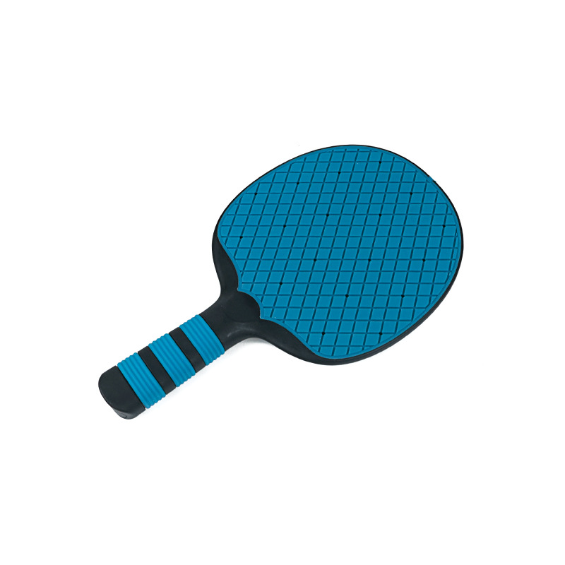 탁구 라켓(고무+실리콘)(파란색) 1개