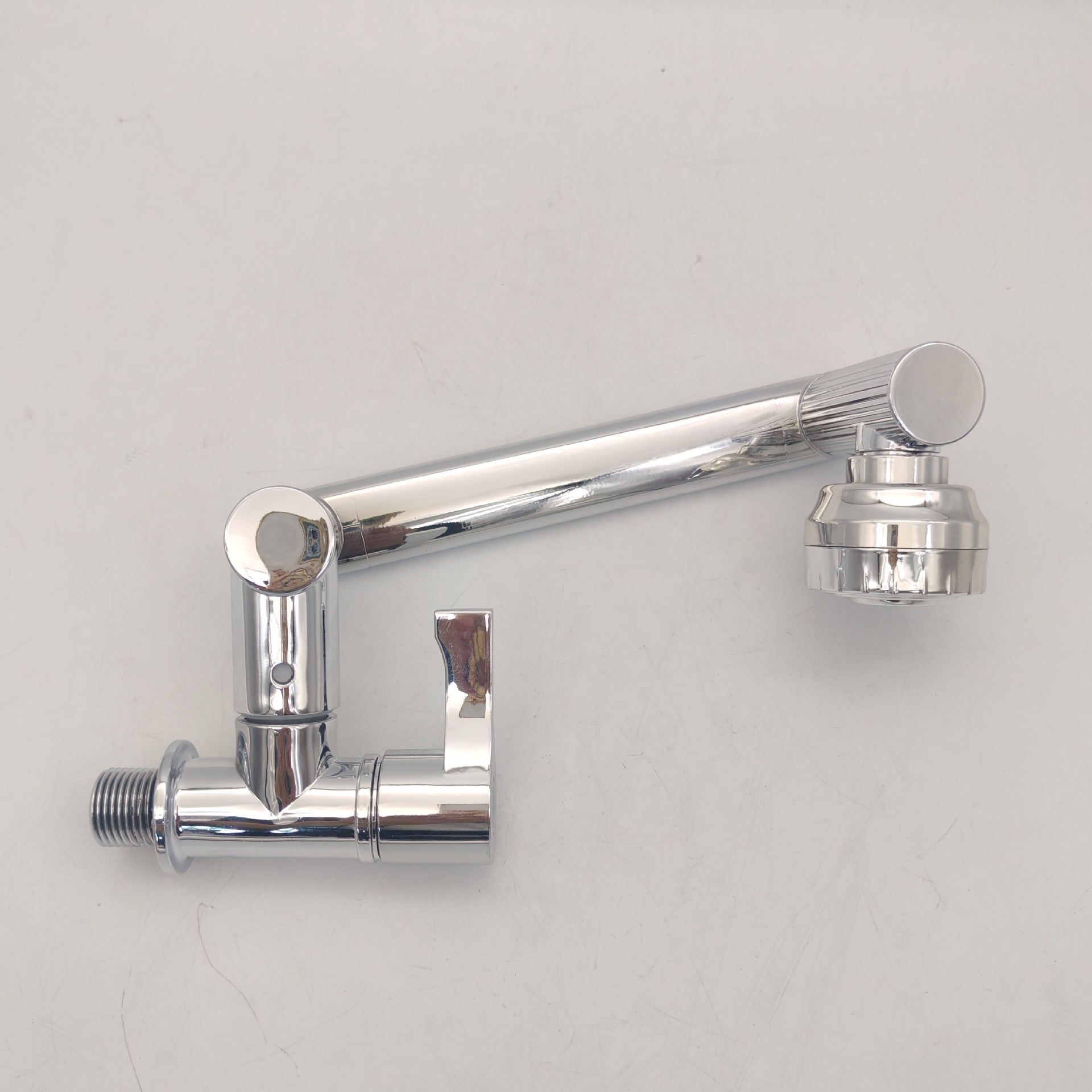 Brasile Sud-est asiatico Rubinetto universale Lucky Cat con braccio meccanico in plastica a parete con placcatura galvanica_voghion.com