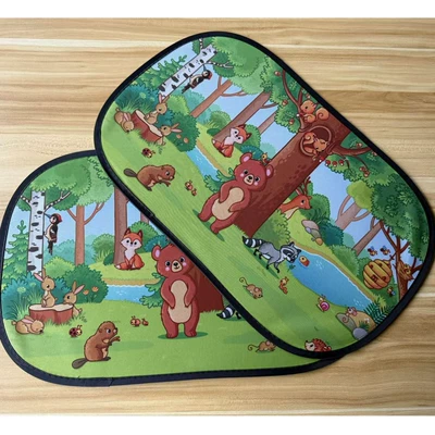 Shield Cartoon Sun Protection and Heat: Sun shade - black-film-series-2-big-bear-black-film