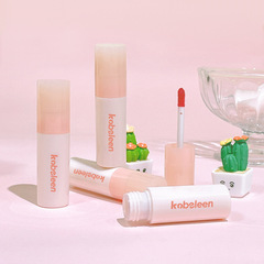 kobeleen悸動霧面絲絨奶霜唇釉平價學生黨日常素顏顯白裸色系口紅