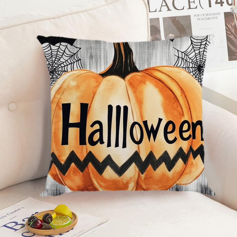 枕カバーの国境を越えた供給デジタル印刷ハロウィンプロモーションアイテム装飾枕車のインテリアクッションソース直接販売|undefined