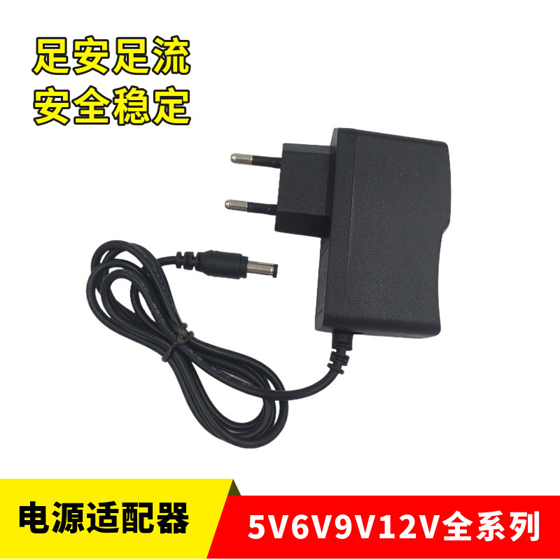 Wall-Mounted Switch Power Adapter 12V1A in Stock, Single Wire, Full Power, Full Current, European Standard, American Standard, Led Light Box