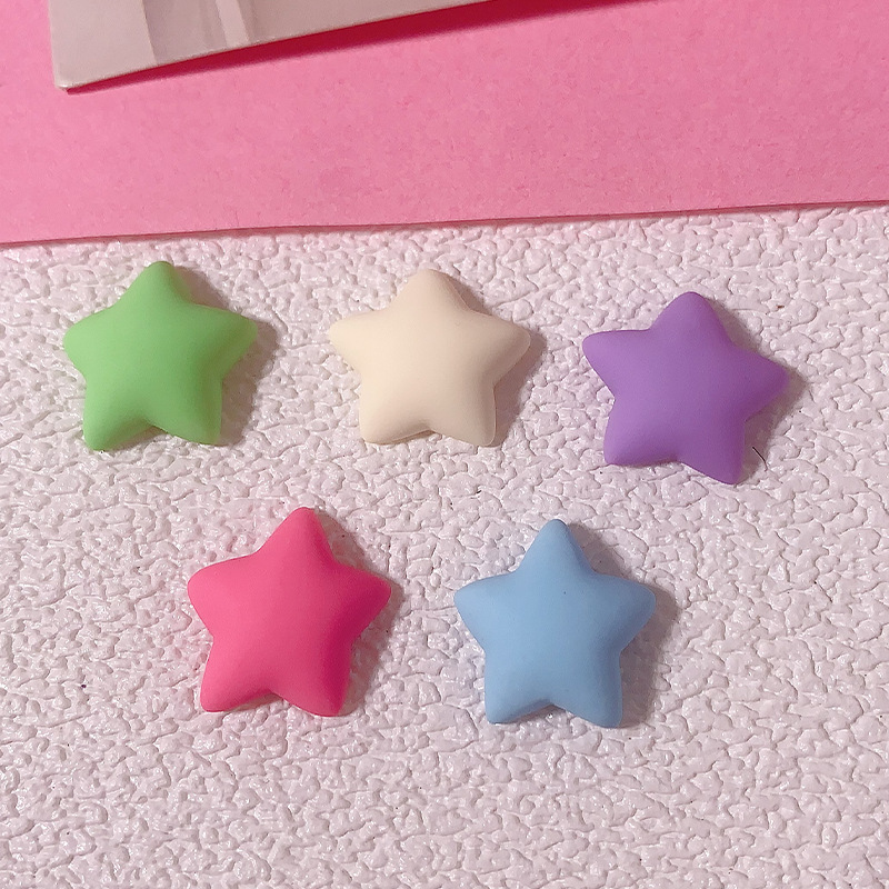 Accesorios de resina pentagonal diy crema pegamento para el cabello caja de teléfono móvil adornada botón de zapato accesorios bolsas