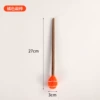 Wool yarn knocker is about 28CM long---Orange