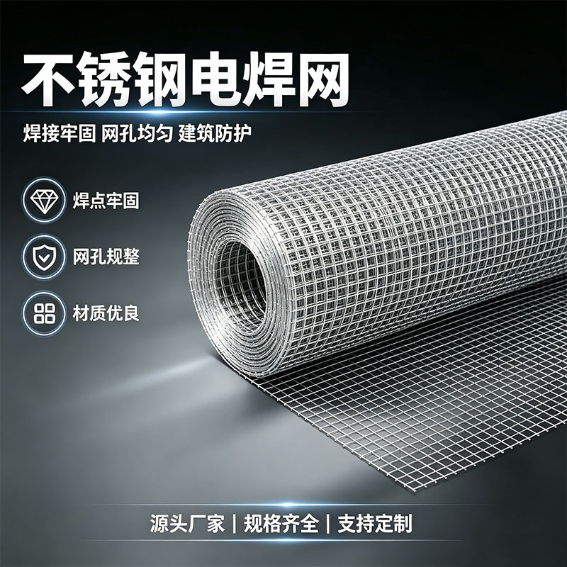 工地批荡电焊网墙体加固镀锌铁丝网楼房内外墙防裂焊接网抹灰挂网
