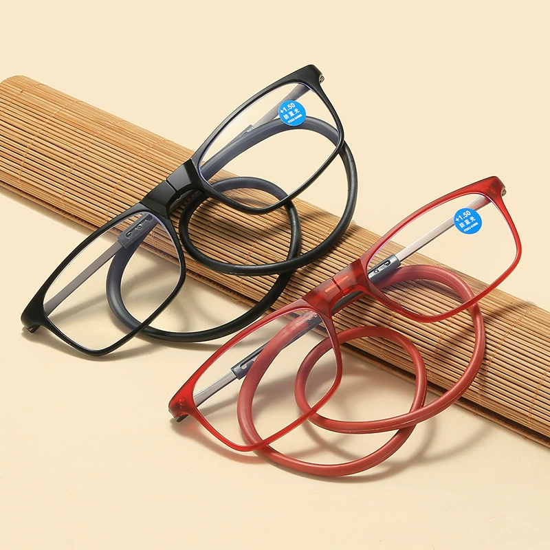 Новый большой каркас магнитный магнит для притяжения шеи против потери очков для чтения