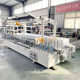 门套PUR自动包覆机，全自动贴面生产线特点线条包覆机图片