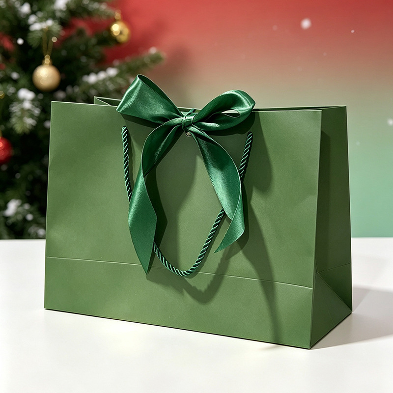 Bolso de papel arco bolsa de impresión ropa bolsa de regalo bolsa de compras bolsa de embalaje bolsa de cosméticos