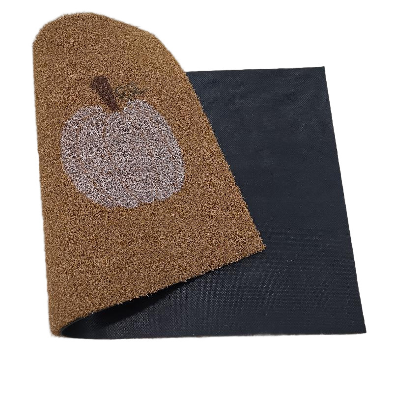Imitation Coconut Palm Entrance Door Mat, Polypropylene Grass Silk Imitation Coconut Shell Fiber Foot Mat, Remove Shoe Sole Sediment Decorative Door Mat