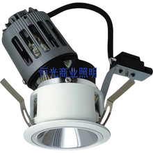 led酒店洗墙灯/cob客房射灯/LED灯具/会所天花灯可调光cob射灯