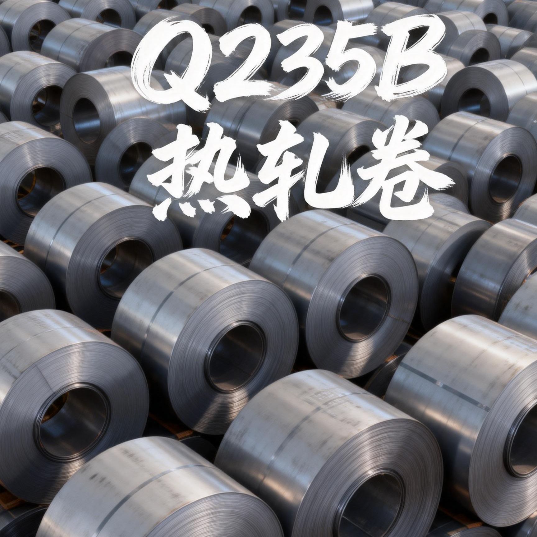 供应Q235B热轧卷钢厂源头直发按需定轧切割开平物流配送量大优惠