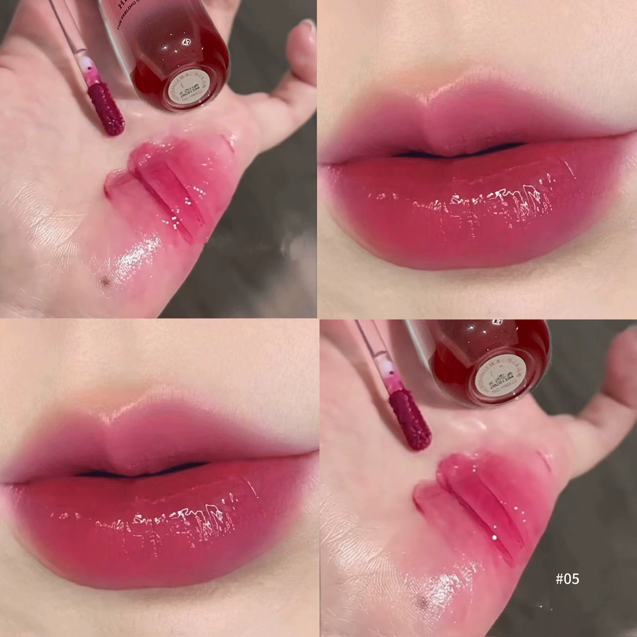 Глянцевая помада-сияние HERORANGE Mirror Yang Xinyue Qin Color Lip Glaze увлажняющая, освежающая, не липнет, стойкая, нежная и осветляющая помада-блеск для губ
