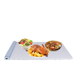 110V Us Standard Foldableable Large-Capacity Warm Dish Pad Hot Cutting Board Household Meal Warming Artifact Board Hot Rice Constant Temperature Board