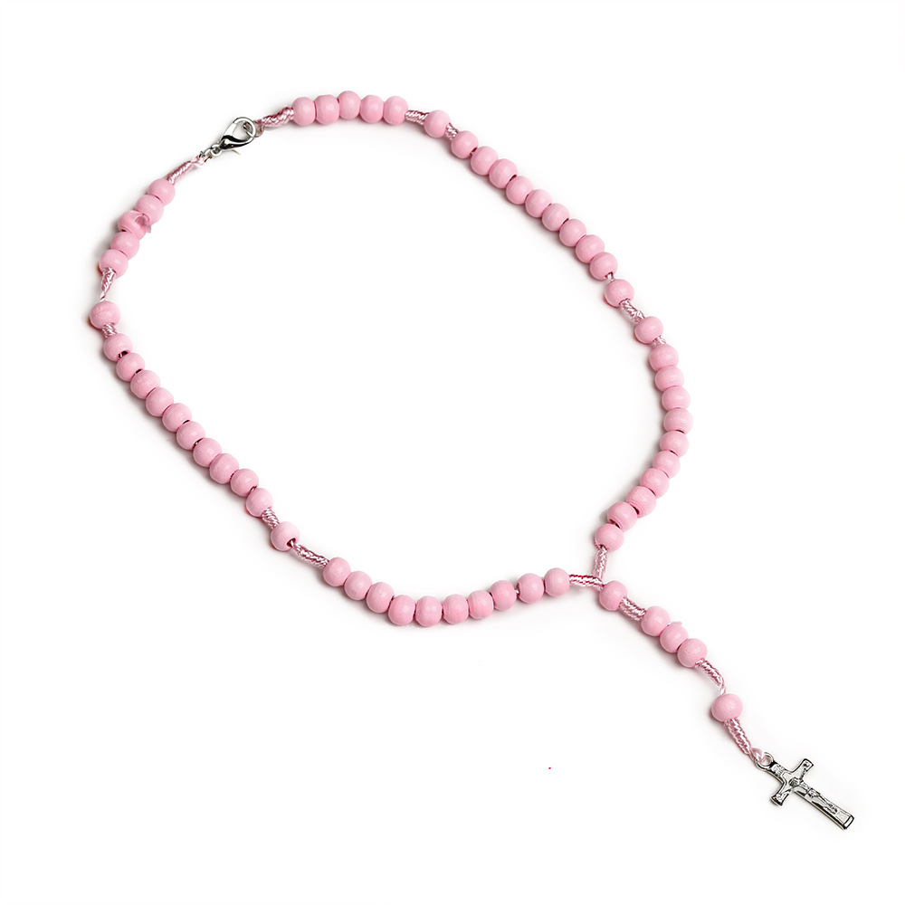 儿童项链十字架洗礼饰品