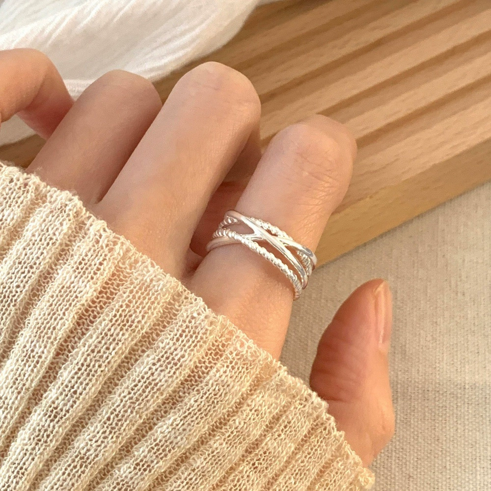 Кольцо 925 пр. серебро, gem-акцент, благородная лёгкая отделка высокого качества