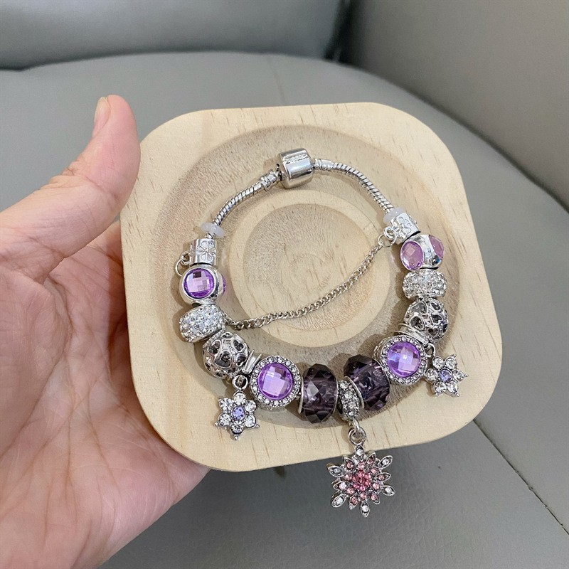 Purple ice flower (buckle)