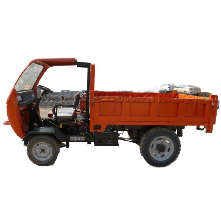 Vehículo de transporte de ingeniería diesel construcción de carreteras tirar de hormigón vehículo de carga piso estrecho arenisca vehículo de cuatro ruedas