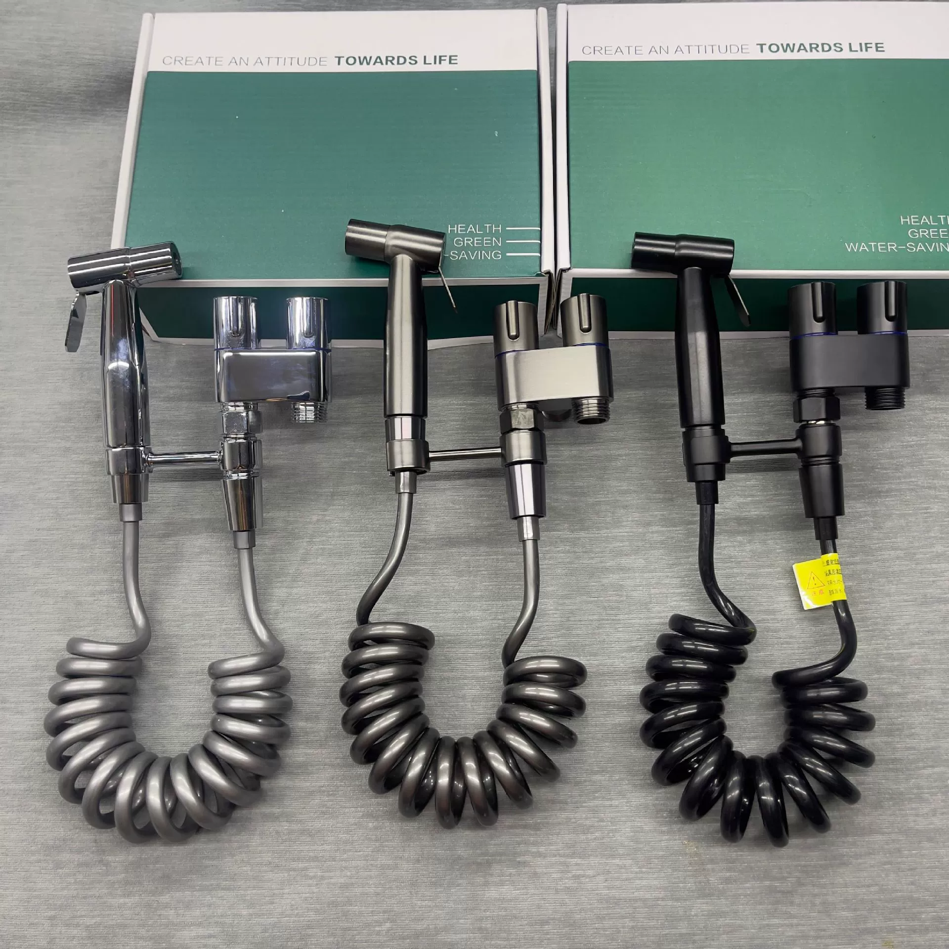 Пистолет из нержавеющей стали, чтобы взять кран