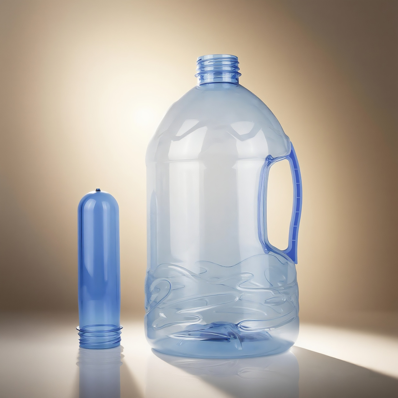 55mm botella PET 5 - 15 litros botella de tubo de tubo de rosca de un solo uso fabricante en stock