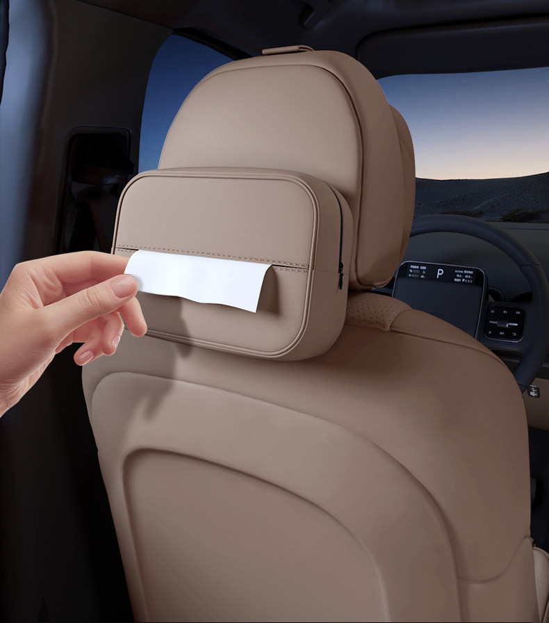 Suitable for Aito M9 Car Tissue Box, 24 Models of Tissue Boxes for the Center Console, Car Seat Back Tissue Holder, Interior Accessories