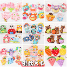 奶油胶DIY饰品手工材料抖音热卖混款大卡可爱卡通创意树脂配件