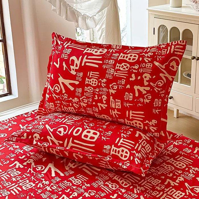 Al por mayor transfronterizo grueso abrasivo cubierta de almohada dormitorio de estudiantes cubierta de almohada doble doble cubierta de almohada un par de paquetes 74 * 48
