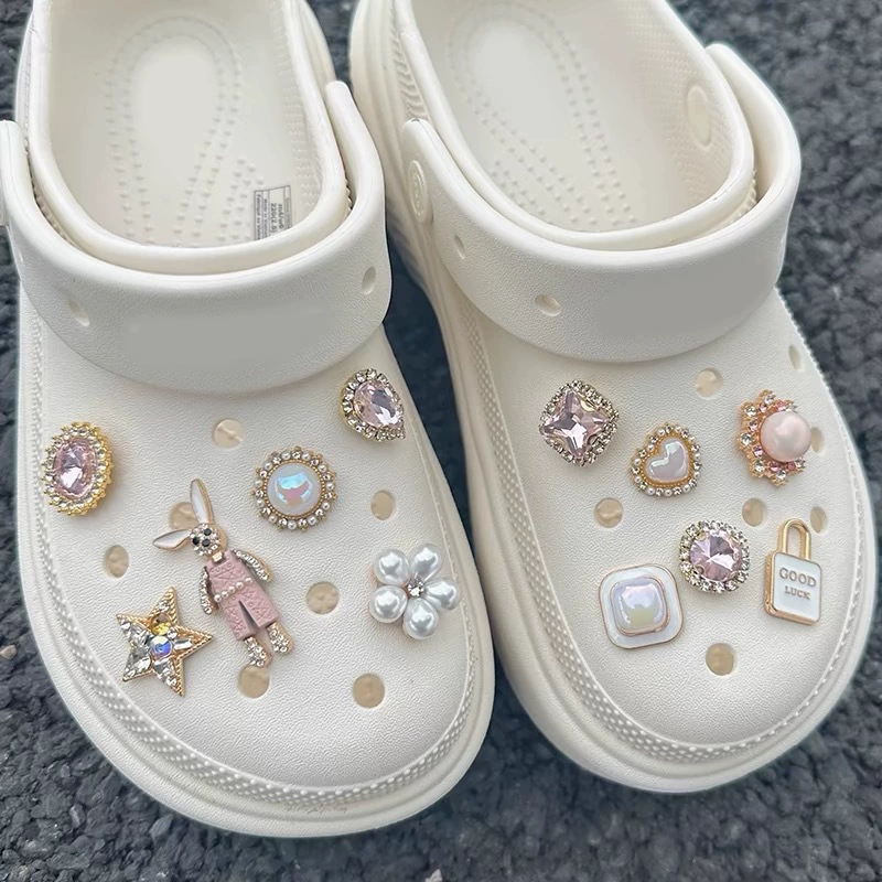 Аксессуар, съемная металлическая заяц, пряжка обуви, DIY, стиль Chanel