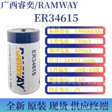 广西睿奕er34615锂亚电池水电表PLC控设备容量型一次物联网锂电池