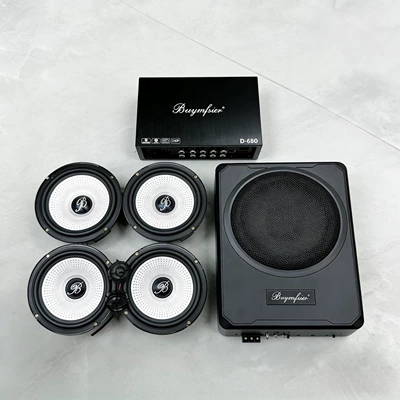 modification: Car speaker/subwoofer - single-speaker-universal-speaker-8-piece-set-subwoofer-6-channel-amplifier