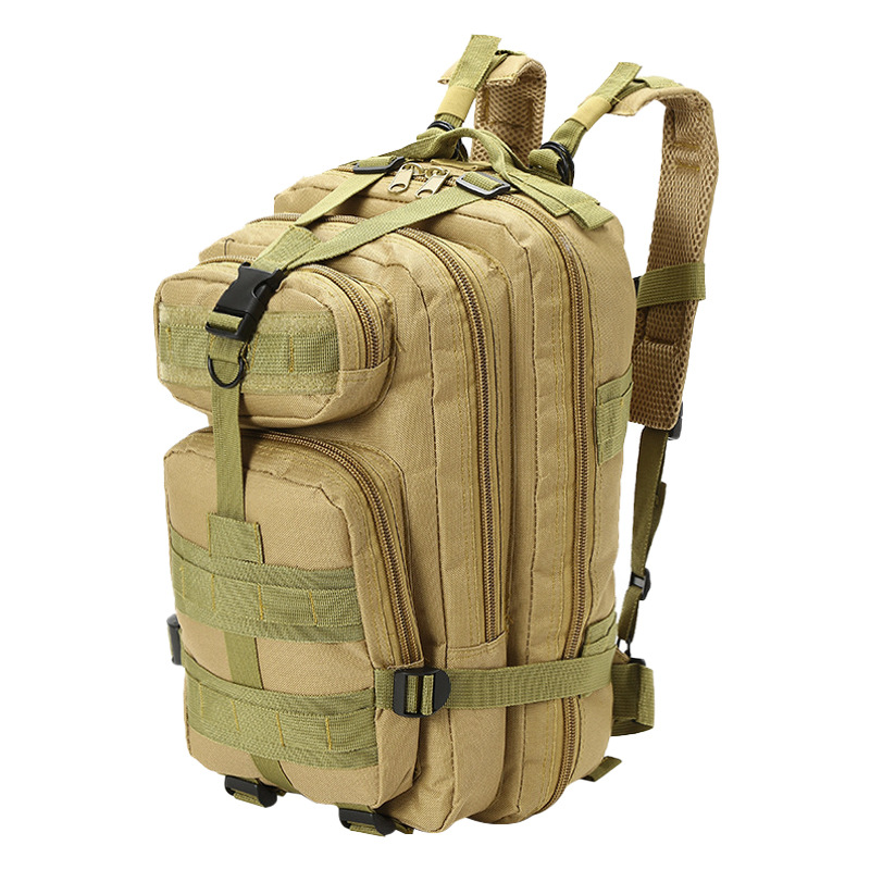 Mochila Táctica para Exteriores 3P de Tela Oxford Resistente al Desgaste