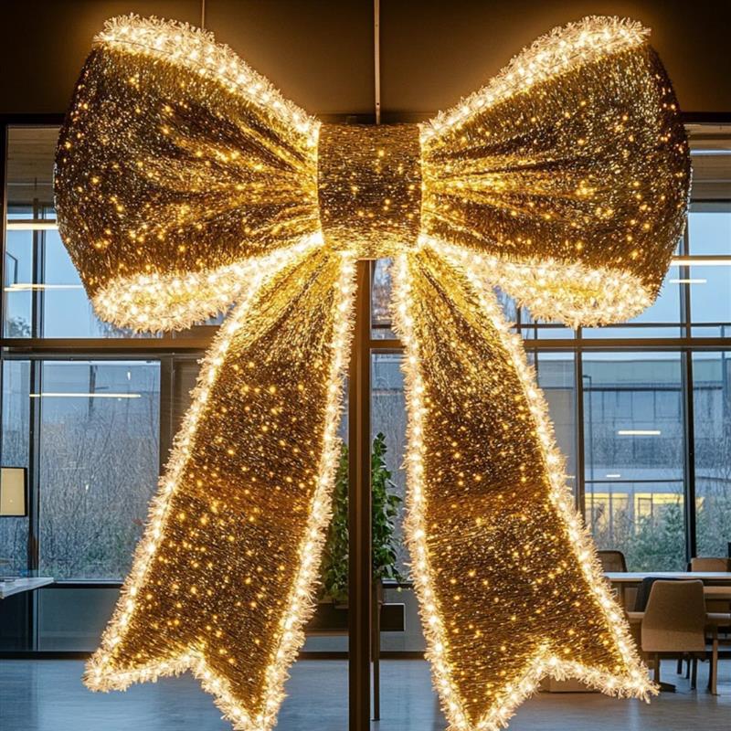 Mariposa luminosa con frascos dorados (1.8 m) - estándar